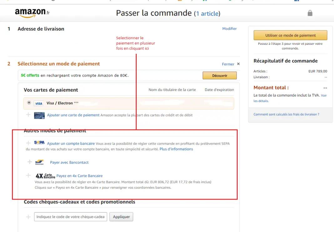 Comment Payer En Plusieurs Fois Sur Amazon Se Faire Rembourser