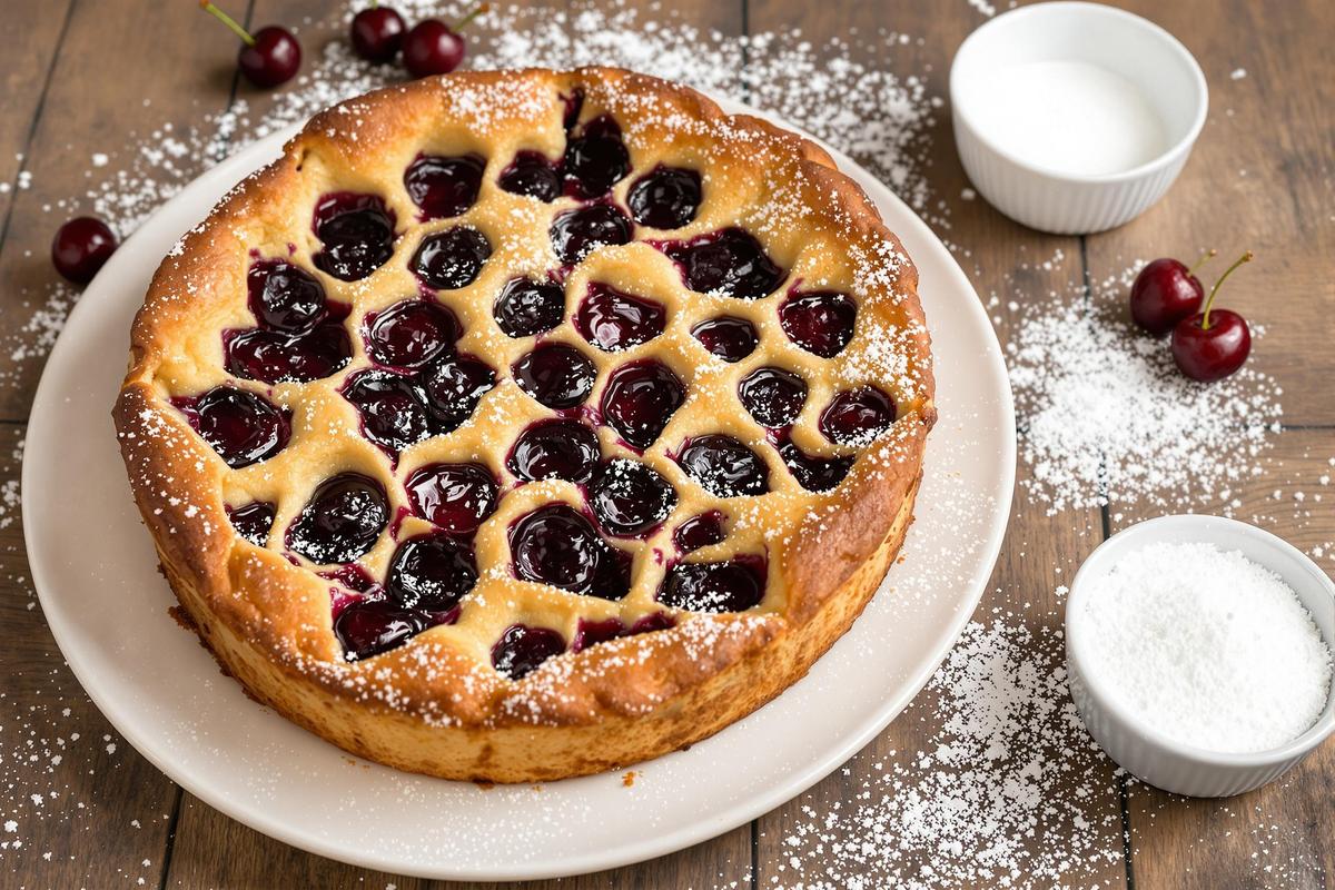 Clafoutis aux cerises : cette recette de grand-mère fait fondre tous ceux qui y goûtent.jpg