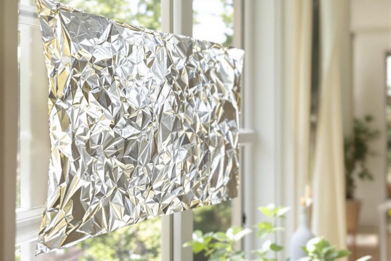 Elle accroche une feuille d’aluminium froissée à sa fenêtre en été : l’astuce géniale pour bloquer la chaleur à petit prix !.jpg